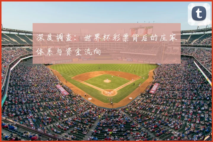 深度调查:世界杯彩票背后的庄家体系与资金流向