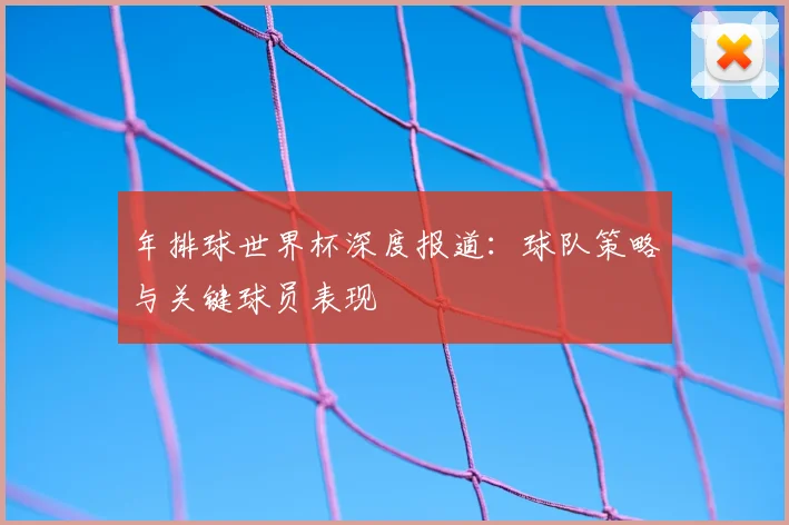 年排球世界杯深度报道：球队策略与关键球员表现