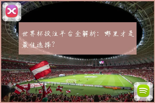 世界杯投注平台全解析：哪里才是最佳选择？